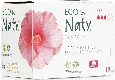 2x NATY NATURE Tampóny Super 18 ks - obrázek 2