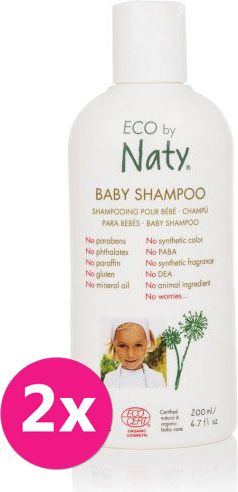 2x ECO BY NATY Dětský šampón 200 ml - obrázek 1