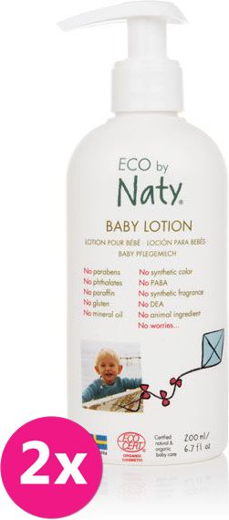 2x ECO BY NATY Dětské tělové mléko 200 ml - obrázek 1