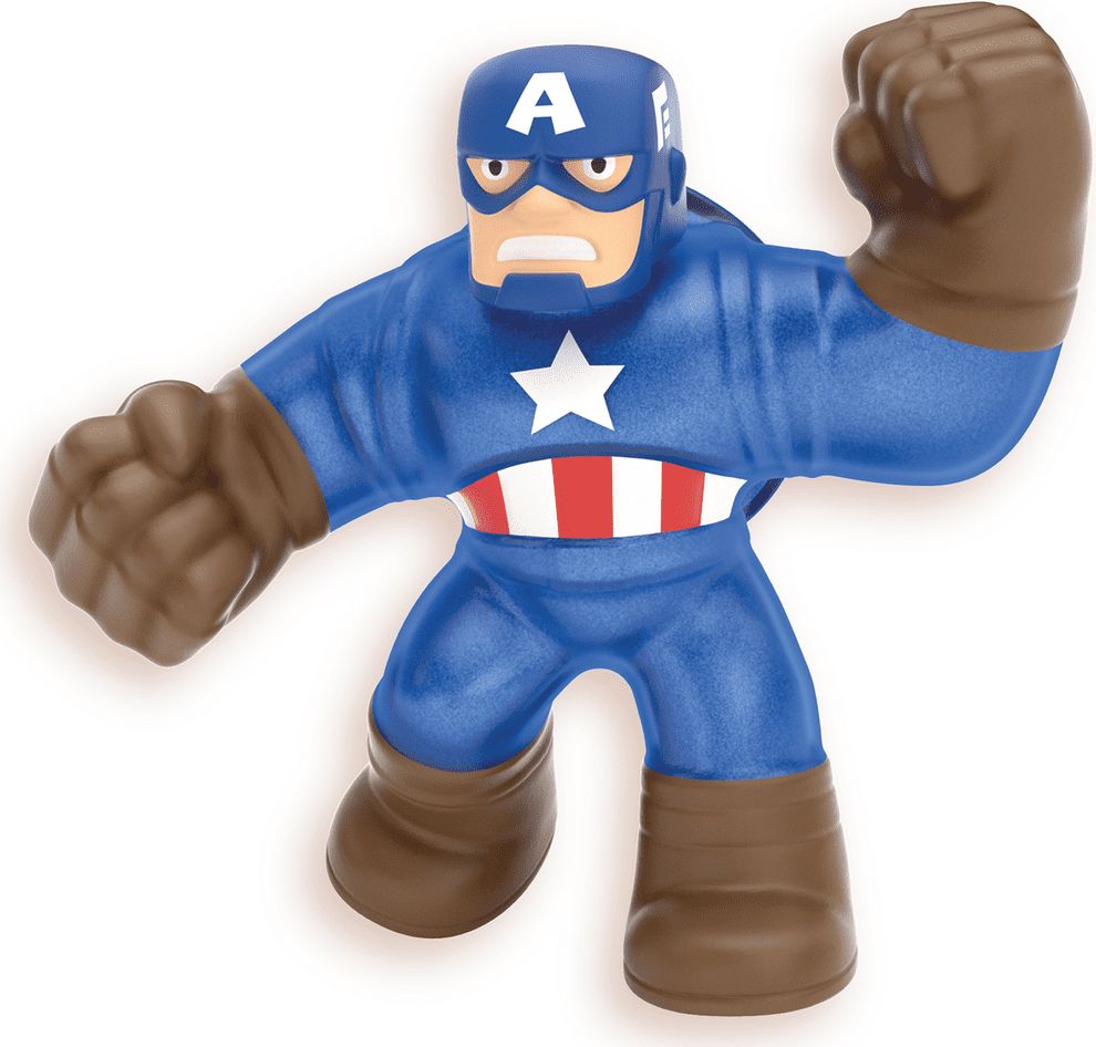 TM Toys GOO JIT ZU figurka MARVEL HERO Kapitán Amerika 12cm - obrázek 1