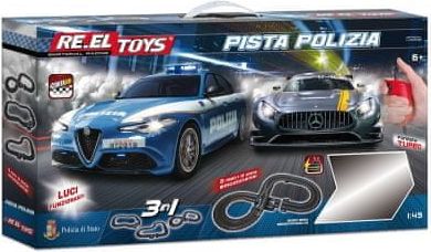 Autodráha Re.el toys Policie, 3 metry - obrázek 1
