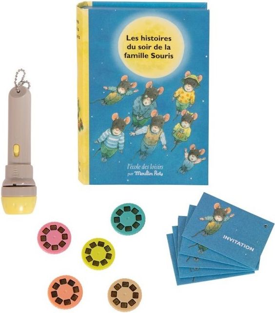 Moulin Roty Promítací pohádky set Broučci - obrázek 2