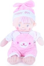 Panenka hadrová 25cm - HAPPY GIRL růžová - Rappa - obrázek 2