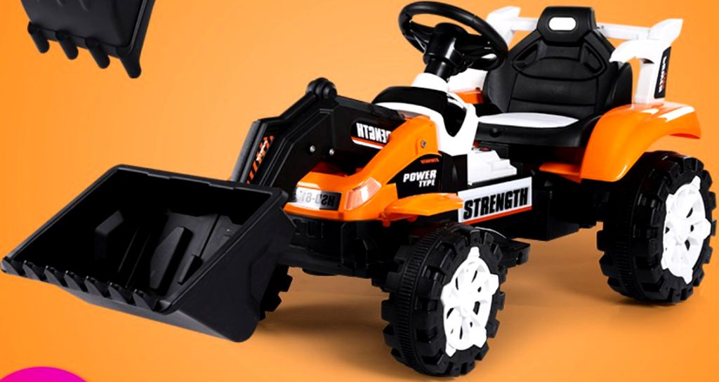 Tomido elektrický traktor Strenght - červený - obrázek 10
