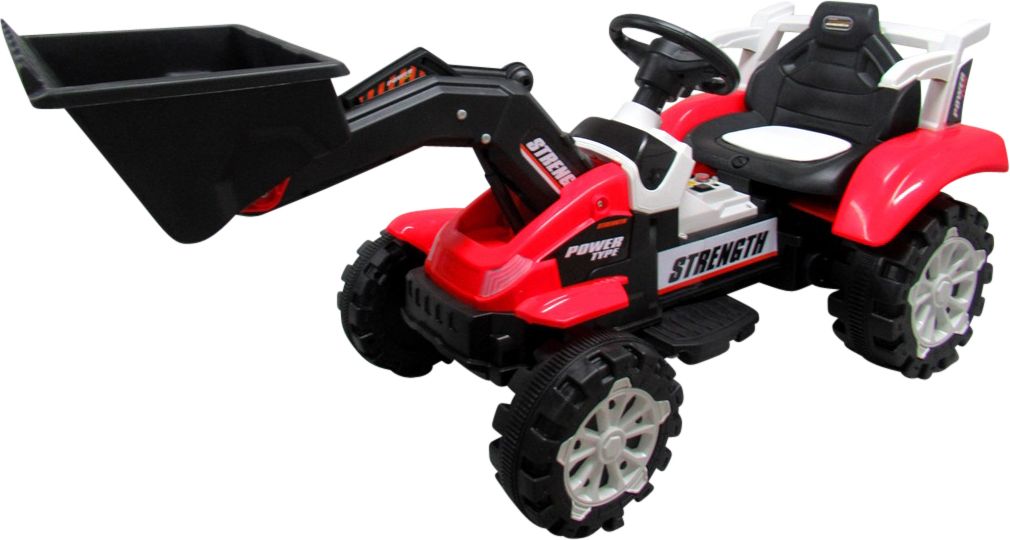 Tomido elektrický traktor Strenght - červený - obrázek 11