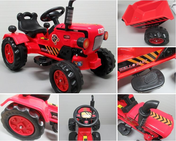 Tomido elektrický traktor v vlečkou C5 - obrázek 6