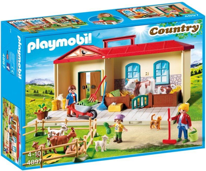 Playmobil PLAYMOBIL® Country 4897 Přenosný statek - obrázek 1