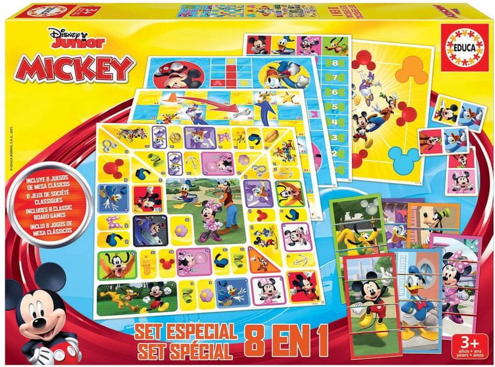 Educa Soubor her Mickey a přátelé 8v1 - obrázek 1