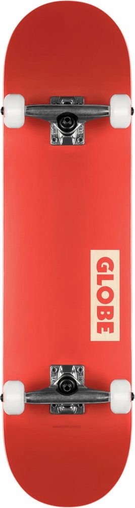 GLOBE Goodstock - Red 7.75" - skateboard - obrázek 1