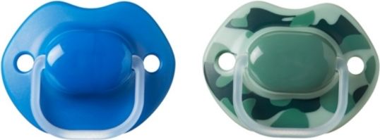 Tommee Tippee Dudlík Urban Style 6-18 m - modrá/zelená - obrázek 1