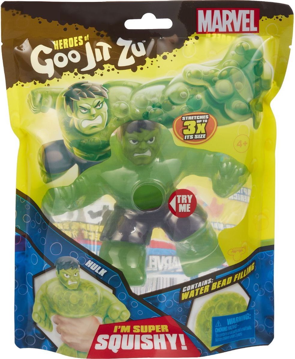 TM Toys Goo Jit Zu figurka Marvel Hero Hulk 12 cm - obrázek 4