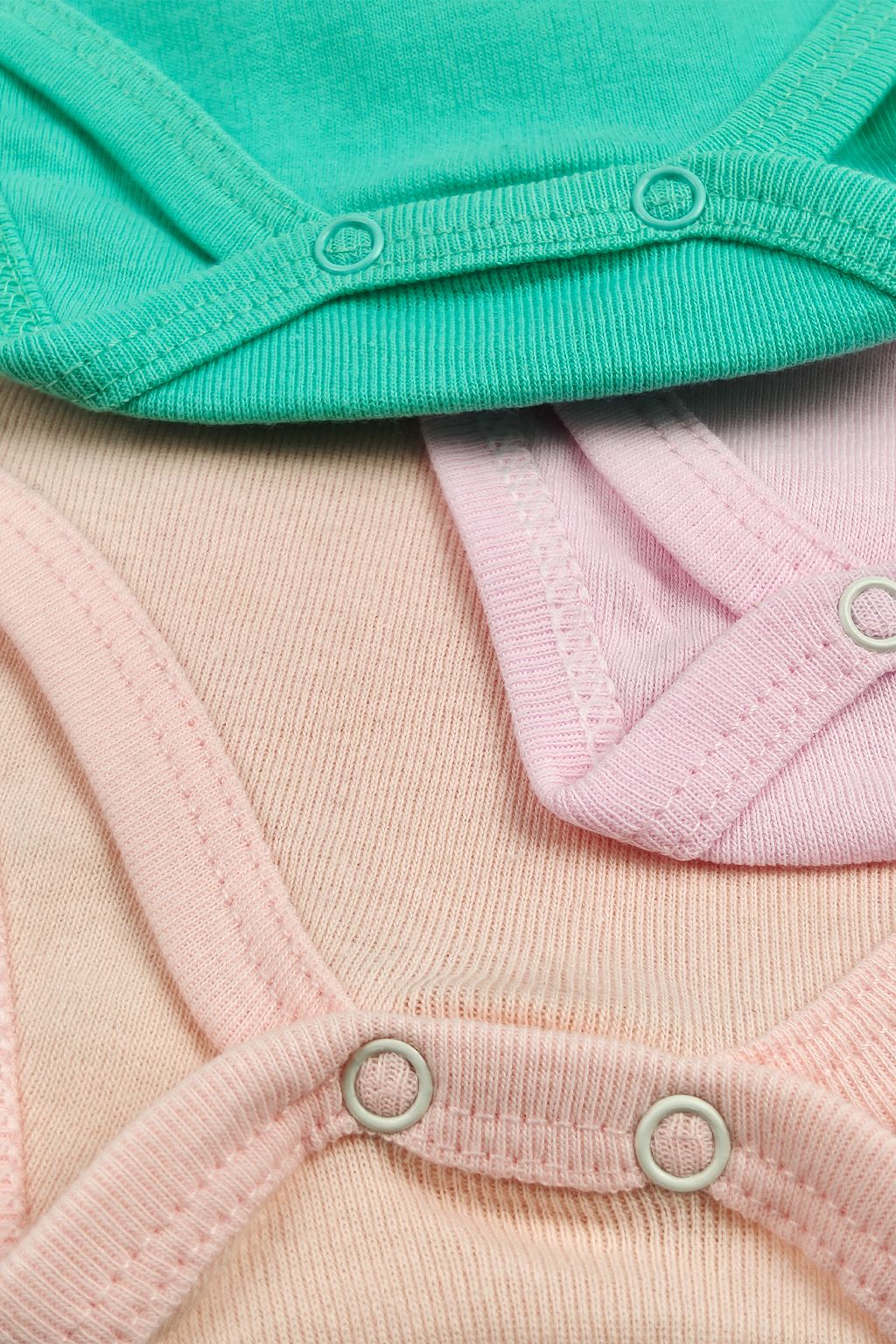 3x bavlněné body s dlouhým rukávem výhodné balení Velikost: 68 - obrázek 3