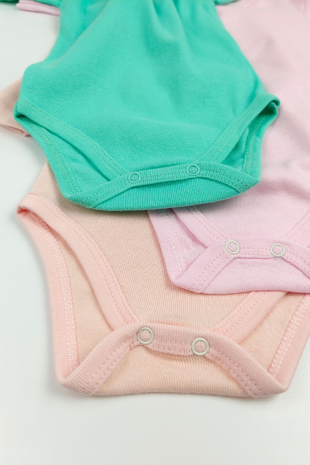 3x bavlněné body s dlouhým rukávem výhodné balení Velikost: 68 - obrázek 4