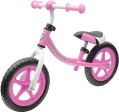 Dětské odrážedlo ocelová konstrukce - KOLO TWIST růžové - BabyMix - obrázek 1
