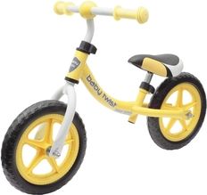 Dětské odrážedlo ocelová konstrukce - KOLO TWIST žluté - BabyMix - obrázek 1