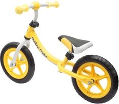 Dětské odrážedlo ocelová konstrukce - KOLO TWIST žluté - BabyMix - obrázek 2