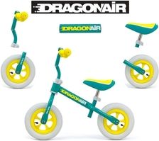 Dětské odrážedlo ocelová konstrukce - KOLO DRAGON AIR mint - MillyMally - obrázek 3