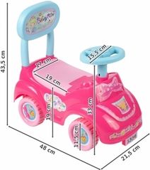 Dětské odrážedlo plastové - BEAUTY RIDER růžové - Tulimi - obrázek 2