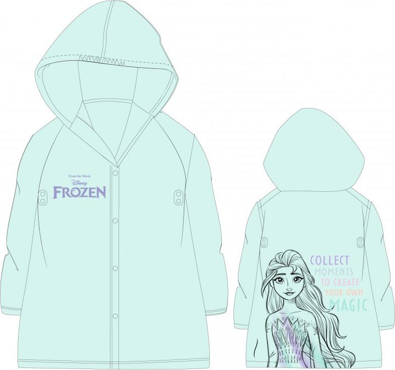 E plus M · Dívčí pláštěnka Ledové království II - Frozen II 128 / 134 - obrázek 1