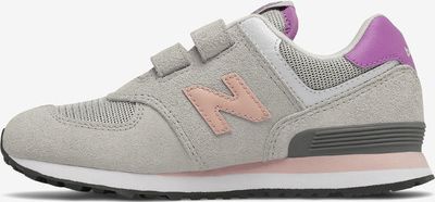 574 Tenisky dětské New Balance | Šedá | Dívčí | 31 - obrázek 3