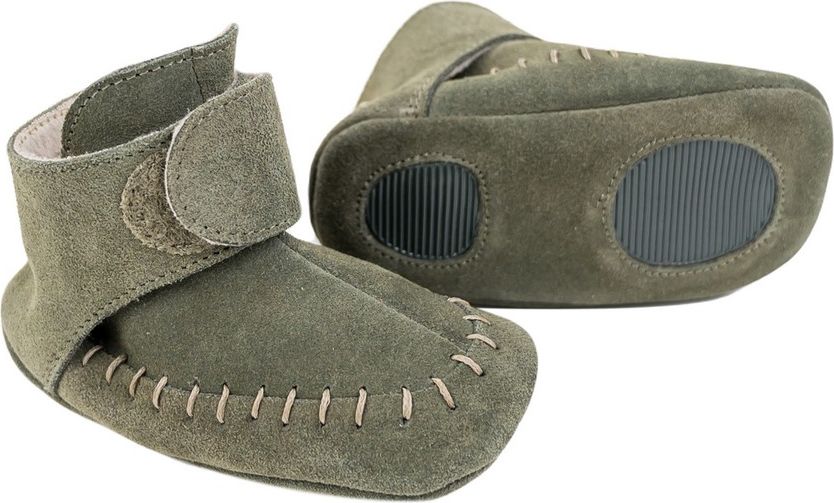 LODGER Capáčky kožené Walker Moccasin Olivine 15 - 18 měsíců - obrázek 2