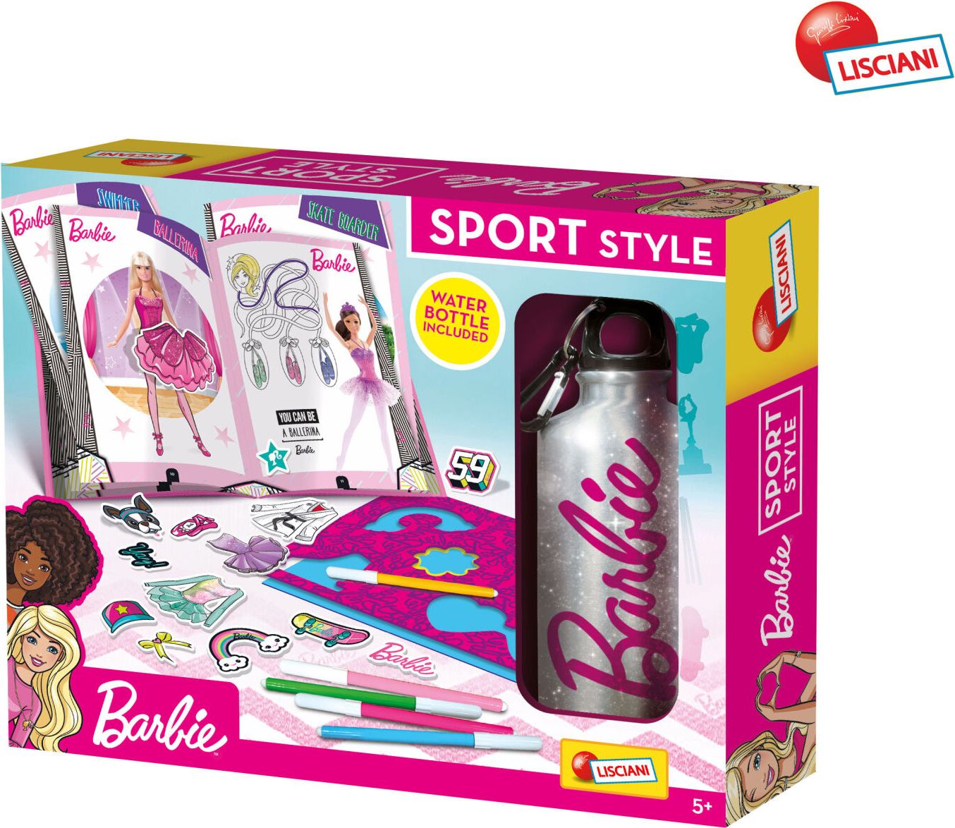 Barbie Sport návrhářský set s bandaskou - obrázek 1