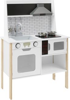 Dřevěná kuchyňka s efekty 70 x 29,5 x 96 cm - obrázek 1