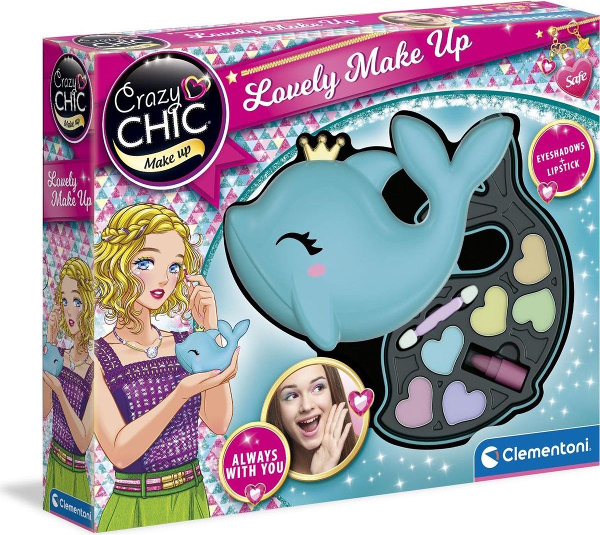 Clementoni Crazy Chic Make-up sada delfín - obrázek 3