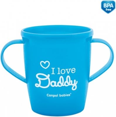 Hrneček Canpol Babies 31/208 - modrý I LOVE DADDY - obrázek 1