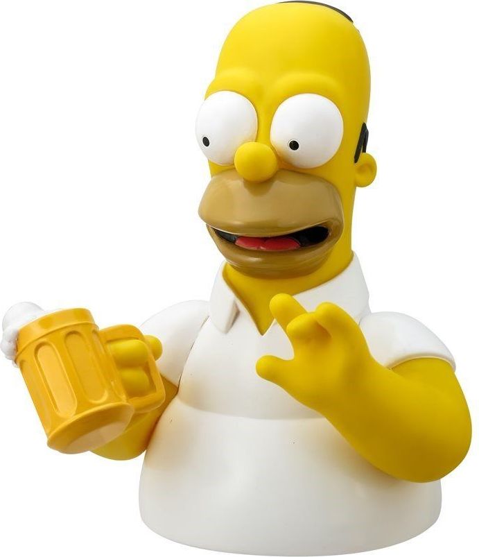 Grooters Figurka / Kasička Simpsons - Homer, 20 cm - obrázek 1