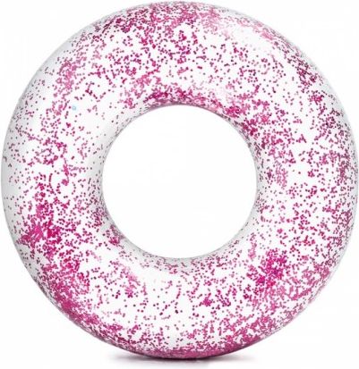 Nafukovací kruh flitrový 119 cm, 2 barvy - obrázek 1