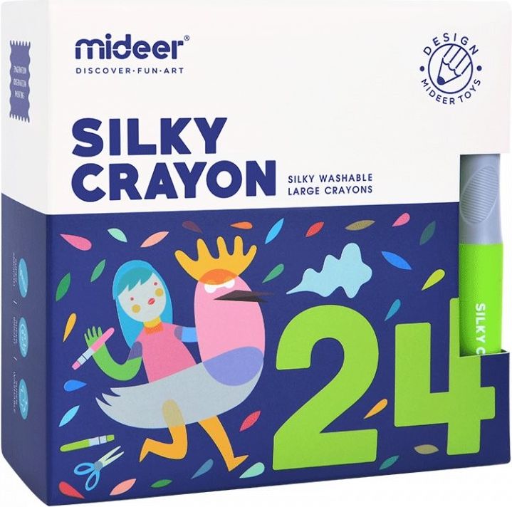 MiDeer Hedvábné voskovky 24ks - obrázek 1