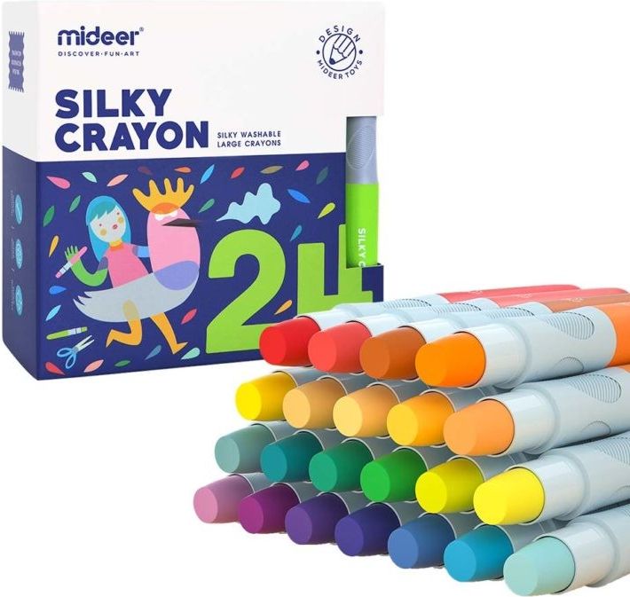 MiDeer Hedvábné voskovky 24ks - obrázek 2