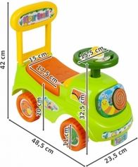 Dětské odrážedlo plastové - ŠNEČEK barevné - Tulimi - obrázek 2