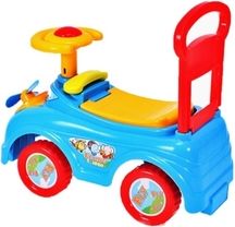 Dětské odrážedlo plastové - AUTO S VRTULKOU modré - Tulimi - obrázek 2