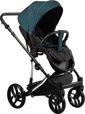 Kočárek Baby Merc Piuma Limited  trojkombinace stříbrný rám s autosedačkou 01/JE - obrázek 2