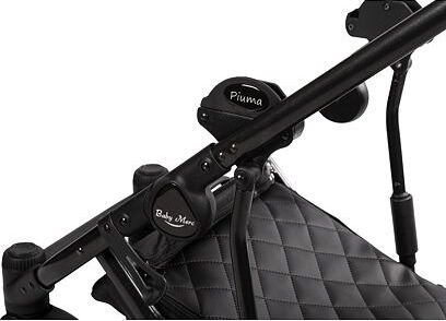 Kočárek Baby Merc Piuma Limited  trojkombinace stříbrný rám s autosedačkou 01/JE - obrázek 20