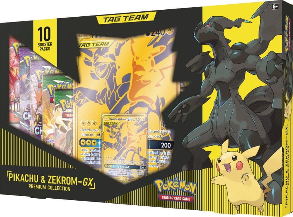 Pokémon TCG: Pikachu & Zekrom GX Premium Box - obrázek 1