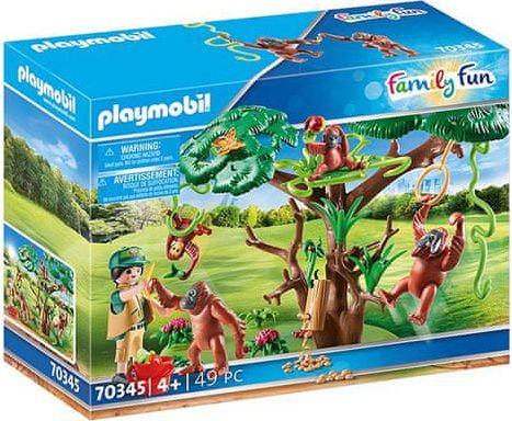 Playmobil ORANGUTANS WITH TREE 70345 - obrázek 1