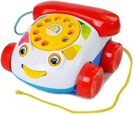 Hračka interaktivní se zvuky - VESELÝ TELEFON bílý - Tulimi - obrázek 1