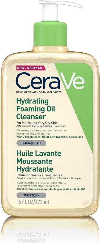 CeraVe Hydratační čisticí pěnící olej 473 ml - obrázek 1