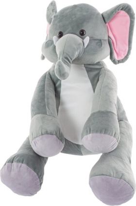 Tulilmi Plyšový sloník 40 cm - šedý