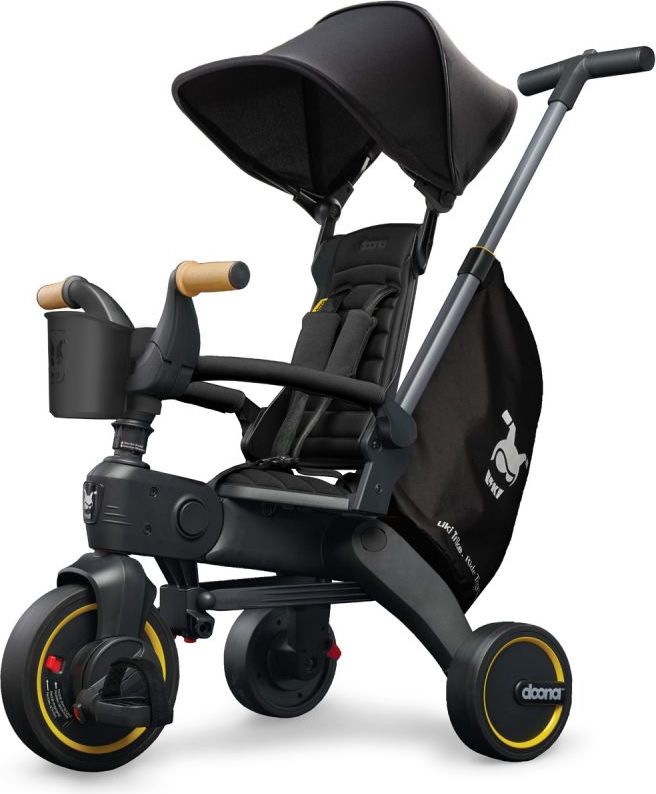 Doona Tříkolka Liki Deluxe Nitro Black 2022 - obrázek 1