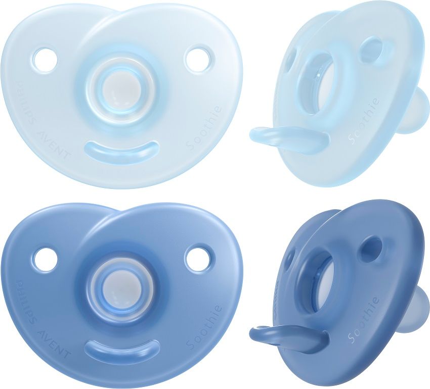 Philips AVENT Šidítko Soothie 0-6m chlapec, 2 ks - obrázek 1
