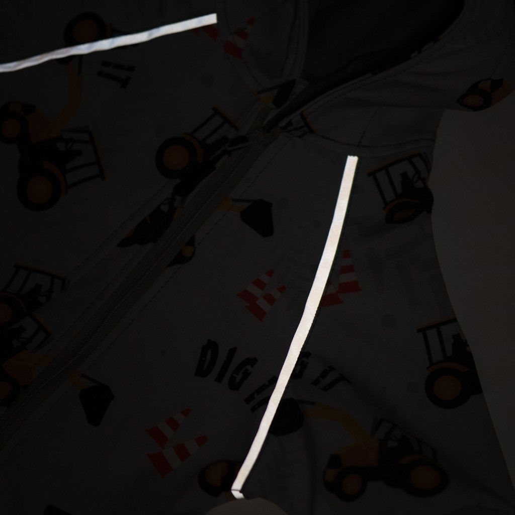 Softshellový kojenecký overal New Baby Bagr Varianta: žlutá/68 (4-6m) - obrázek 31