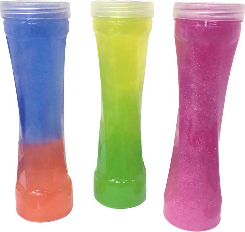 Sliz magický třpytivý v plastové tubě vícebarevný různé barvy - obrázek 1