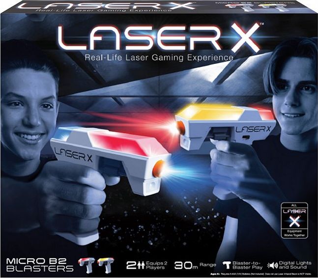 LASER X mikro blaster sport sada pro 2 hráče - obrázek 1