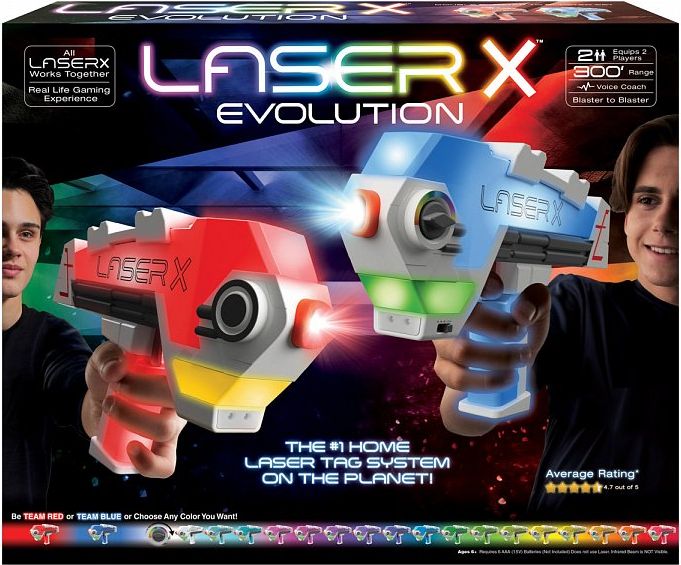 LASER X evolution double blaster set pro 2 hráče - obrázek 1