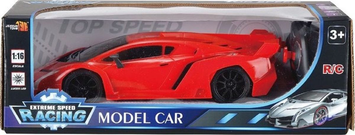 Made Auto na dálkové ovládání 25 cm - Oranžový - obrázek 3