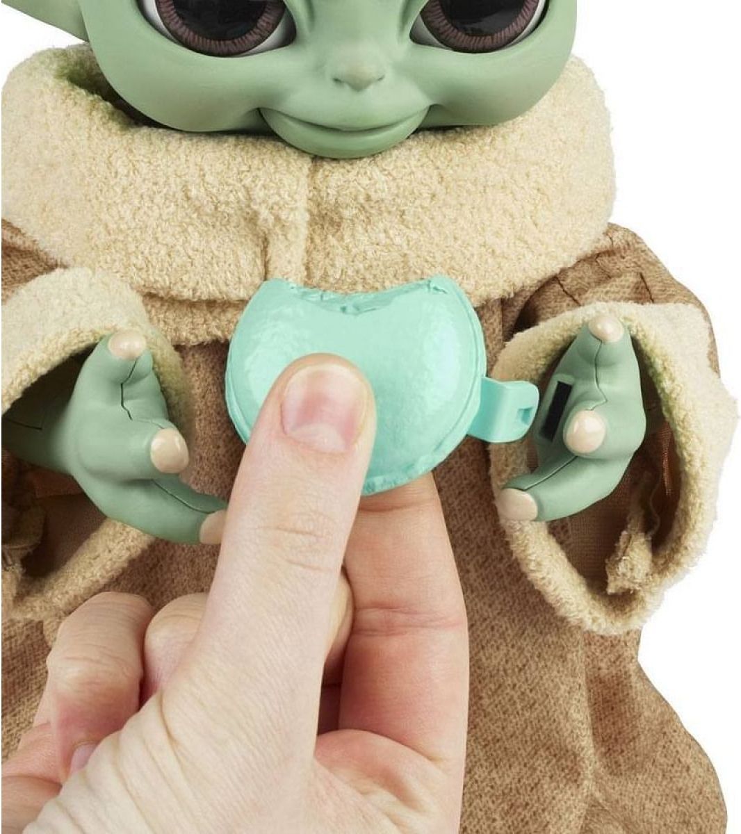 Hasbro Star Wars Interaktivní figurka Mandalorian Galactic Snackin' Grogu - obrázek 5